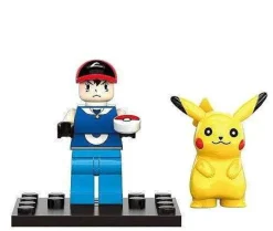 Pokemon Trainer Figuren Mit Pikachu (6 Stk.)