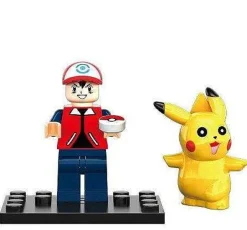 Pokemon Trainer Figuren Mit Pikachu (6 Stk.)
