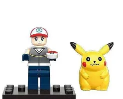 Pokemon Trainer Figuren Mit Pikachu (6 Stk.)