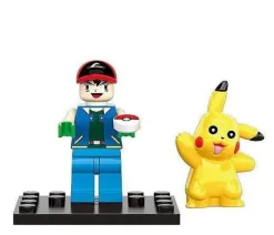 Pokemon Trainer Figuren Mit Pikachu (6 Stk.)
