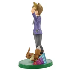 Pokemon-Trainer Mit Pokemon Sammelfigur