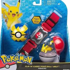 Pokemon Trainer Set Mit Gurtel, Pokeball, Tasche Und Figur