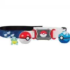 Pokemon Trainer Set Mit Gurtel, Pokeball, Tasche Und Figur