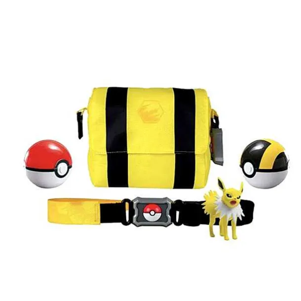 Pokemon Trainer Set Mit Gurtel, Pokeball, Tasche Und Figur