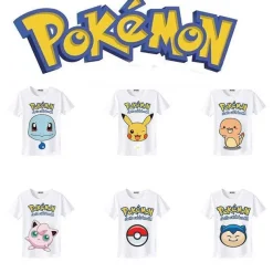Pokemon Und Pikachu Sommer T-Shirts In Vielen Tollen Motiven