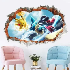 Pokemon Wandtattoo Wand Sticker - Verschiedene Motive
