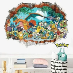 Pokemon Wandtattoo Wand Sticker - Verschiedene Motive