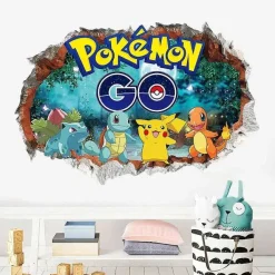 Pokemon Wandtattoo Wand Sticker - Verschiedene Motive