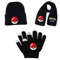 Pokemon Winter Sets: Mutze, Schal Und Handschuhe - Viele Motive