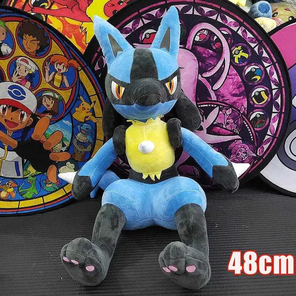 Pokemon Xxl Kuscheltiere Lucario, Quajutsu, Zeraora Liberlo Glaziola U. A.