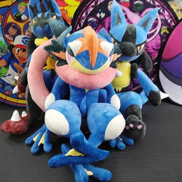 Pokemon Xxl Kuscheltiere Lucario, Quajutsu, Zeraora Liberlo Glaziola U. A.