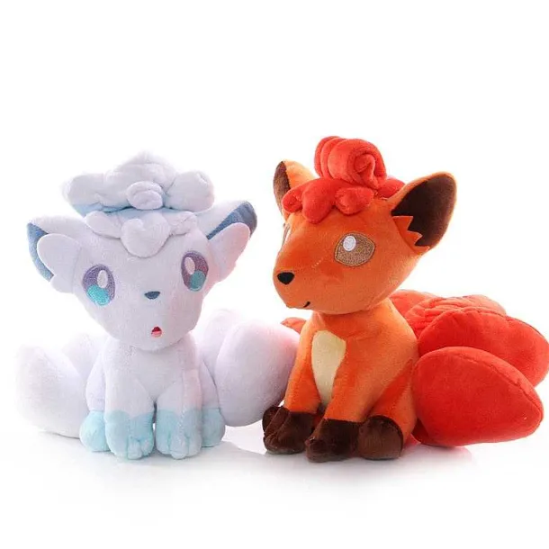 Q Style Feuer Oder Eis Vulpix Kuschel Pokemon (Ca. 15Cm)