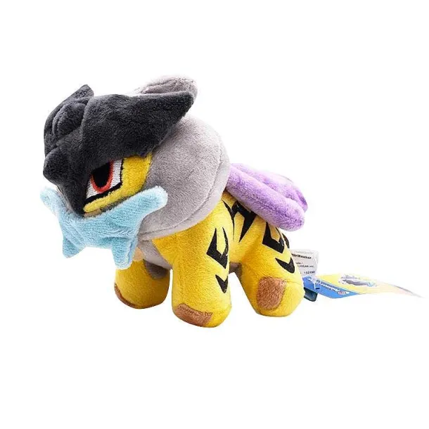 Raikou Pluschtier Pokemon Kuscheltier (Ca. 14Cm)