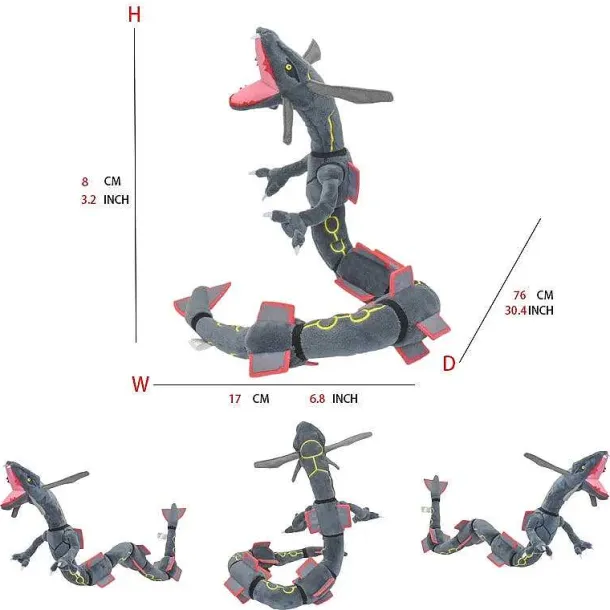 Rayquaza Pluschtiere In Verschiedenen Formen - Mega Raayquaza, Schillernd Uvm.