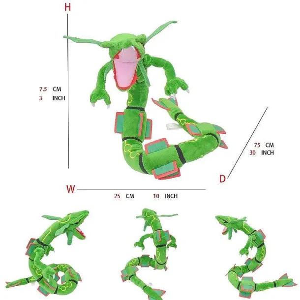 Rayquaza Pluschtiere In Verschiedenen Formen - Mega Raayquaza, Schillernd Uvm.
