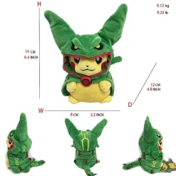 Rayquaza Pluschtiere In Verschiedenen Formen - Mega Raayquaza, Schillernd Uvm.