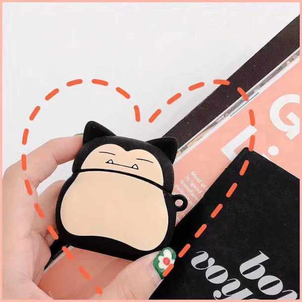 Relaxo Snorlax Airpods Case Schutzhulle