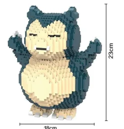 Relaxo / Snorlax Baustein Set