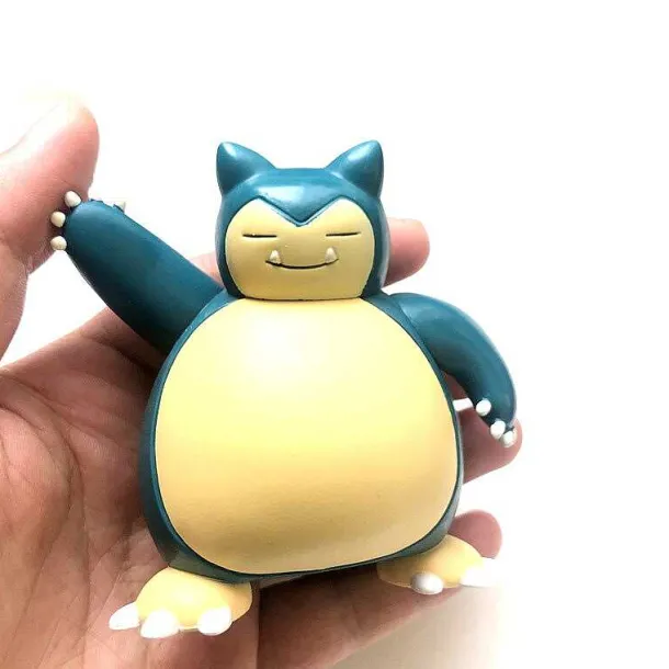 Relaxo Snorlax Figur - 8Cm Grose Pokemon Action Figur
