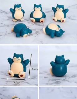 Relaxo Snorlax Figuren Set Mit 5 Figuren