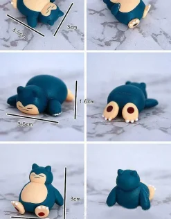 Relaxo Snorlax Figuren Set Mit 5 Figuren