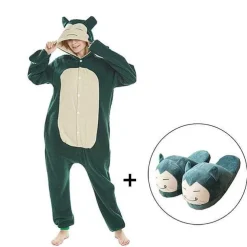 Relaxo / Snorlax Onesie Kuschel Pokemon Schlafanzug
