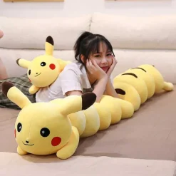 Riesiger Pikachu Kuschelwurm Stofftier