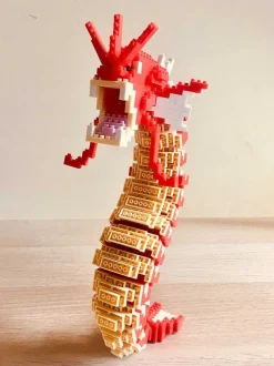 Roter Gyarados Pokemon Baustein Set