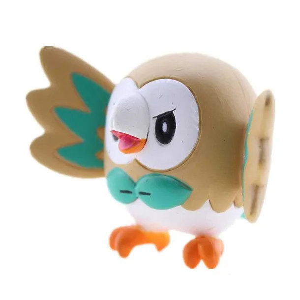 Rowlet Bauz Pokemon Figur