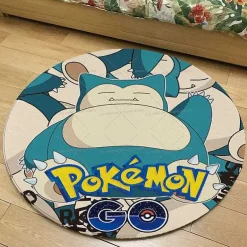 Runder Flanel Pokemon Teppich In Vielen Motiven