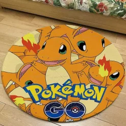 Runder Flanel Pokemon Teppich In Vielen Motiven