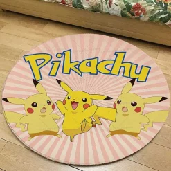 Runder Flanel Pokemon Teppich In Vielen Motiven