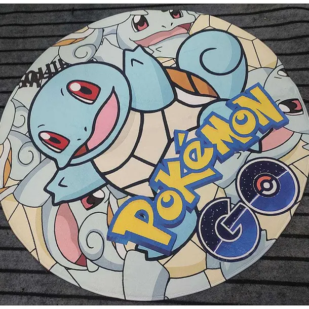 Runder Flanel Pokemon Teppich In Vielen Motiven