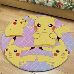 Runder Flanel Pokemon Teppich In Vielen Motiven