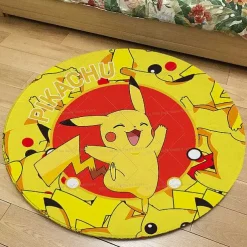 Runder Flanel Pokemon Teppich In Vielen Motiven
