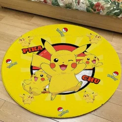 Runder Flanel Pokemon Teppich In Vielen Motiven