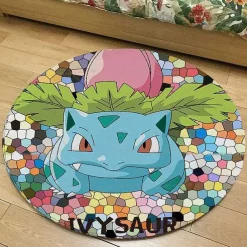 Runder Flanel Pokemon Teppich In Vielen Motiven