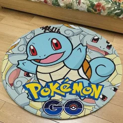 Runder Flanel Pokemon Teppich In Vielen Motiven