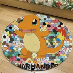 Runder Flanel Pokemon Teppich In Vielen Motiven
