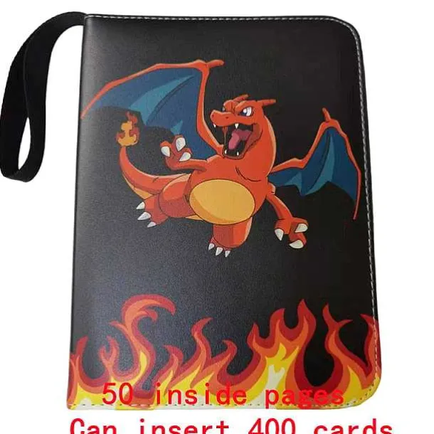 Sammelmappe Pokemon Karten, Din A4 Format, Bis 400 Karten