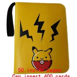 Sammelmappe Pokemon Karten, Din A4 Format, Bis 400 Karten