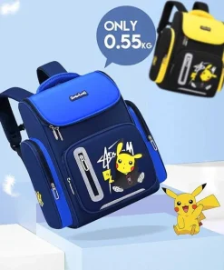 Schul Rucksack Mit Pikachu Pokemon Motiv