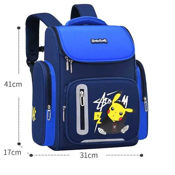 Schul Rucksack Mit Pikachu Pokemon Motiv