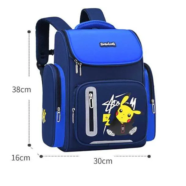 Schul Rucksack Mit Pikachu Pokemon Motiv