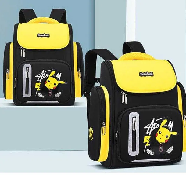 Schul Rucksack Mit Pikachu Pokemon Motiv