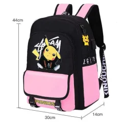 Schul Rucksack Mit Pikachu Pokemon Motiv