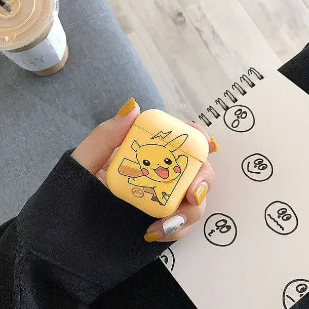 Schutzcase - Schutzhulle Fur Airpods Im Pokemon Design (Verschiedene Motive)
