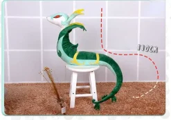 Serperior Serpiroyal Stofftier Pokemon (Ca. 110Cm)