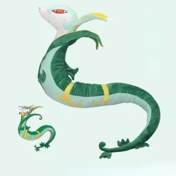 Serperior Serpiroyal Stofftier Pokemon (Ca. 110Cm)
