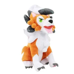 Sitzender Lycanroc Wolwerock Plusch Pokemon (Ca. 24Cm)